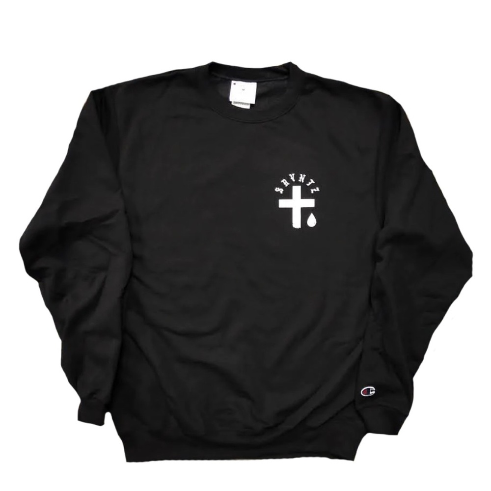 FREE GIFT srvntz sweatshirt christian
